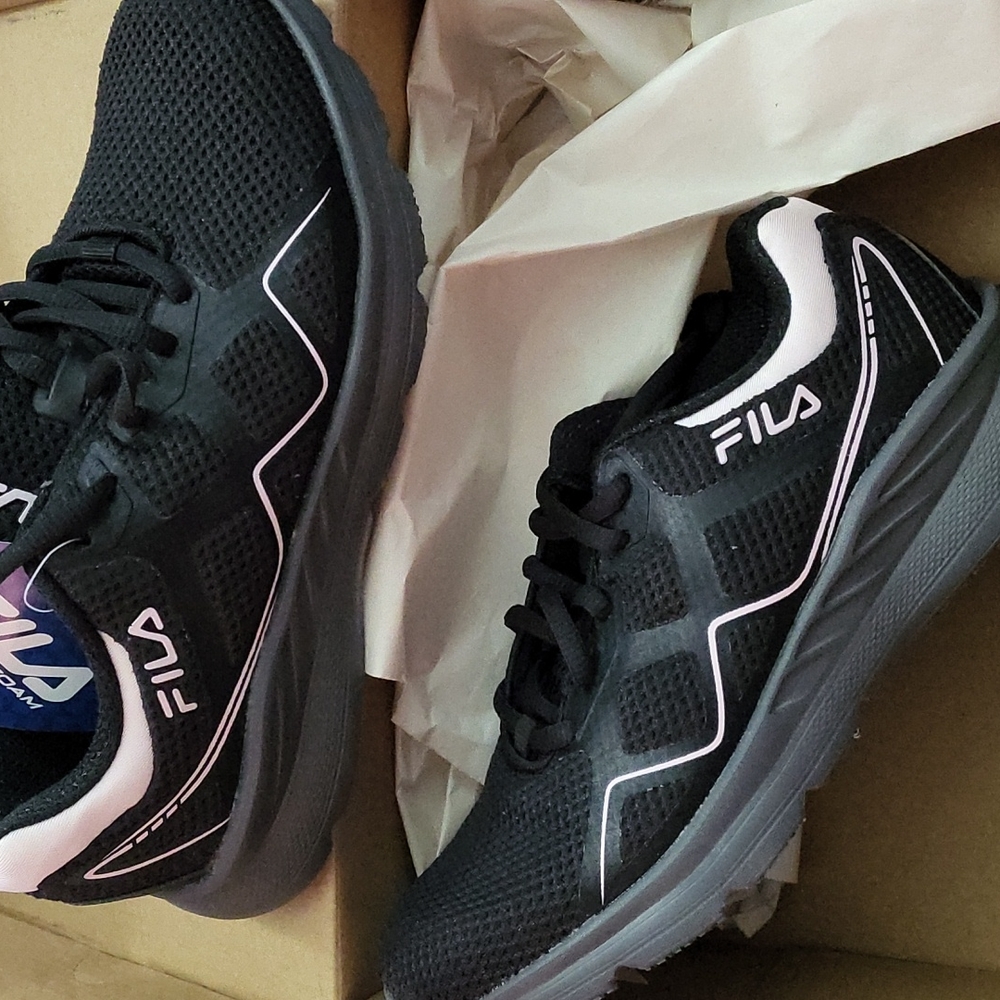 FILA black light pink sneakers